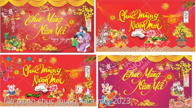 file tranh chuc mung nam moi 2023